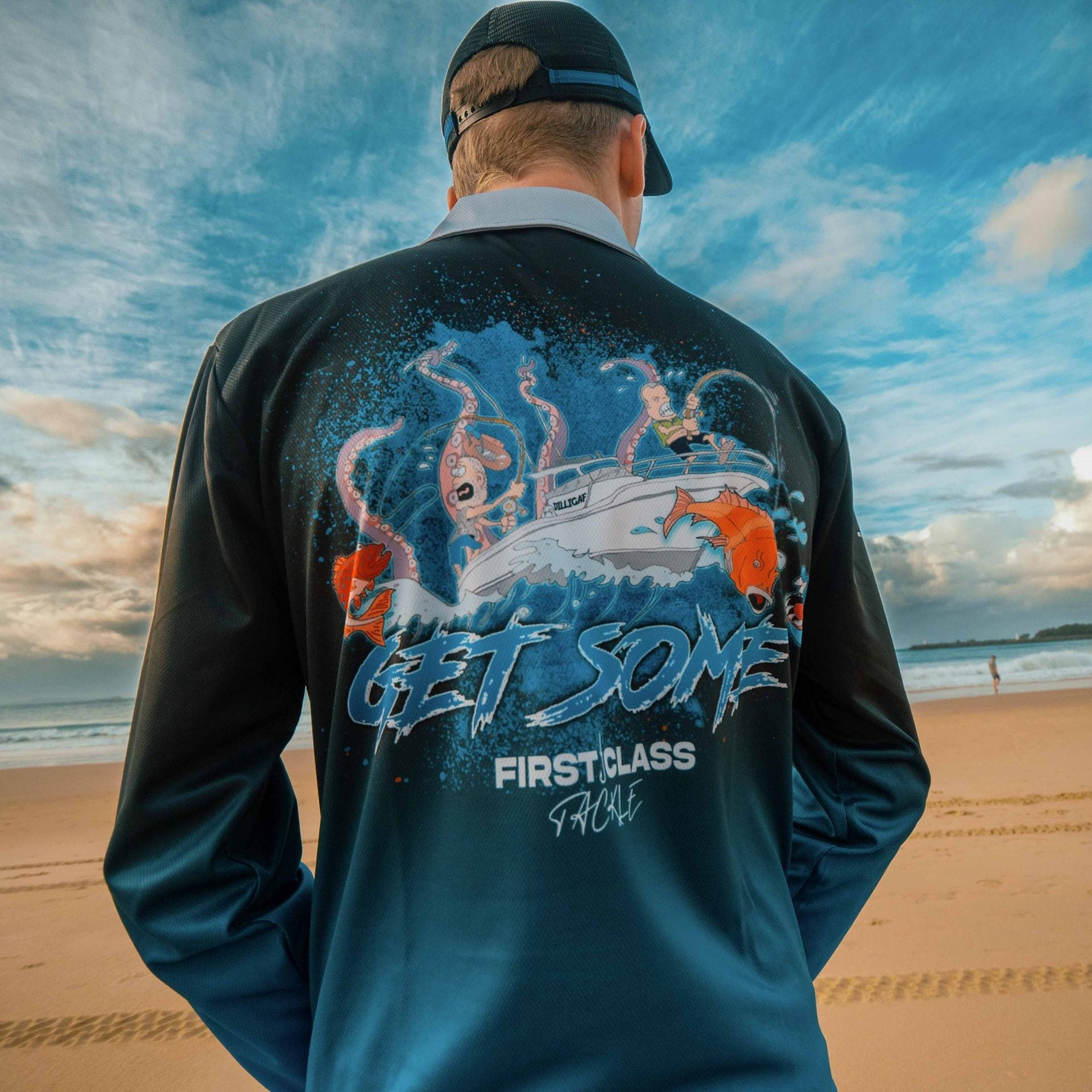 Get Some Long Sleeve Fishing Shirt image 1