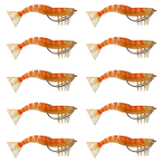 120mm Lively Prawn Ten Pack - Golden Glitter image