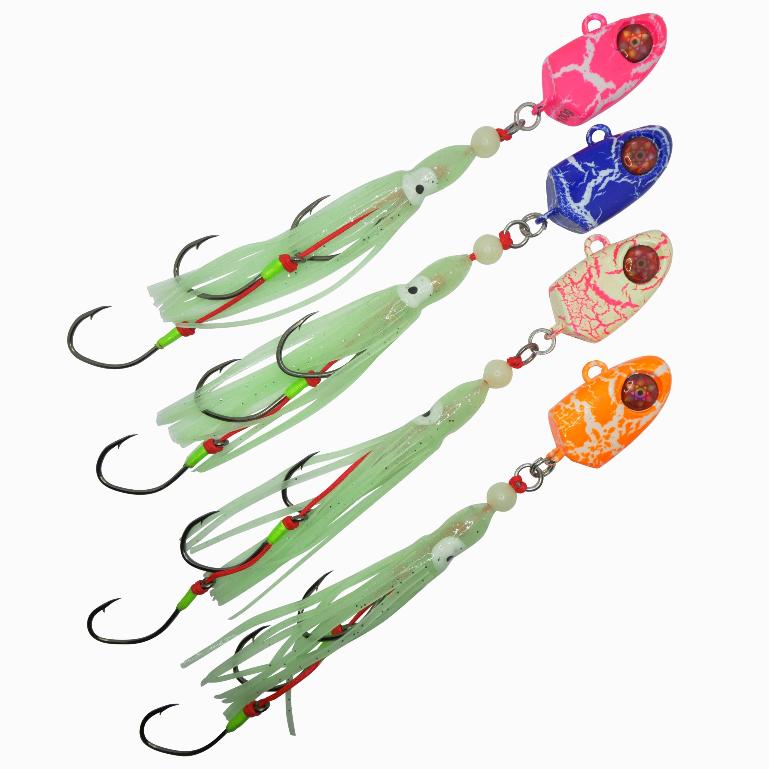 Triple Danger Hybrid Bait Jig image 0