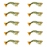 90mm Lively Prawn Ten Pack - Green Striker image
