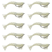 120mm Lively Prawn Ten Pack - Pearl Glitter UV